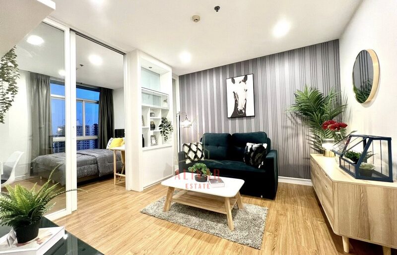 Condo for rent, newly renovated Centric Scene Sukhumvit 64