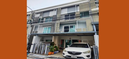 ทาวน์โฮม ขาย หมู่บ้านThe-Space ราคาถูกกว่าบ้านใหม่เป็นล้าน โฮมออฟฟิศ3ชั้นหรู ทาวน์โฮมมือสองลาดพร้าวเหม่งจ๋าย ใกล้จุดขึ้น–ลงทางด่วนลาดพร้าว–โชคชัย4